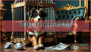 purebred disadvantages