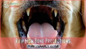 raw fish bone precautions