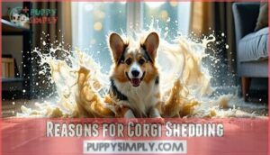 reasons for corgi shedding
