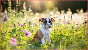 red and white