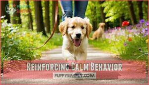 reinforcing calm behavior