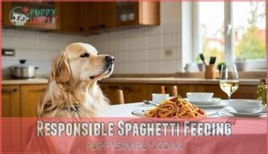 responsible spaghetti feeding