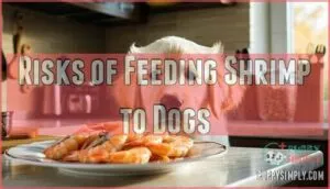 risks of feeding shrimp to dogs