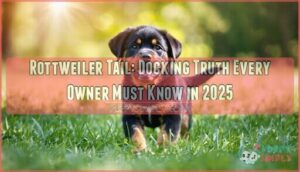 rottweiler tail