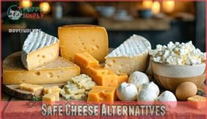 safe cheese alternatives