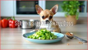 serving size for small dogs
