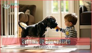 setting up boundaries