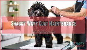 shaggy wavy coat maintenance
