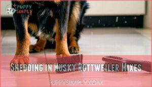 shedding in husky rottweiler mixes