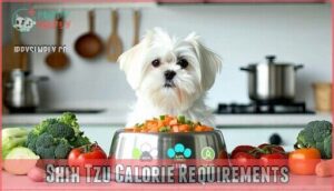 shih tzu calorie requirements