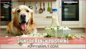 signs of ranch poisoning