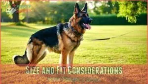 size and fit considerations