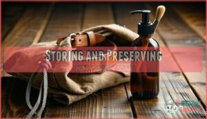 storing and preserving