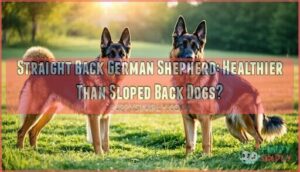 straight back german shepherd