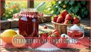 strawberry jam ingredients