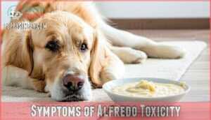symptoms of alfredo toxicity