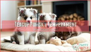 teacup pomsky temperament
