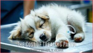the cost of treating parvo