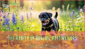 the rarity of bobtail rottweilers