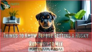 things to know before getting a husky rottweiler mix