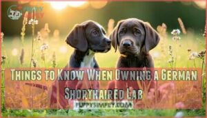 things to know when owning a german shorthaired lab