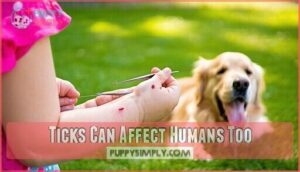 ticks can affect humans too