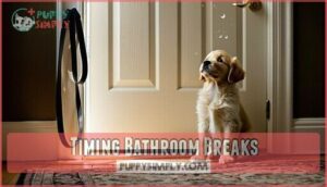 timing bathroom breaks
