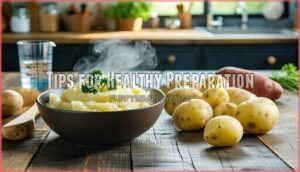 tips for healthy preparation