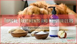 topical treatments and moisturizers