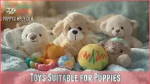 toys suitable for puppies