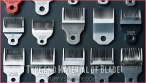 type and material of blade