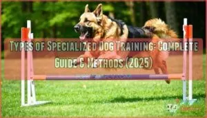 types of specialized dog training