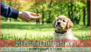 use positive reinforcement