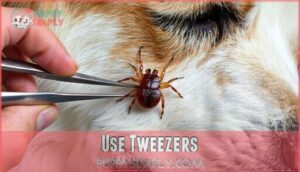 use tweezers
