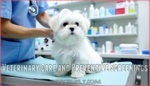 veterinary care and preventive screenings