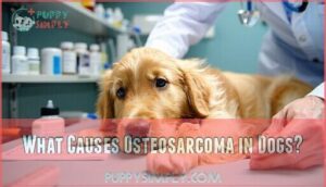 what causes osteosarcoma in dogs
