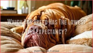which dog breed has the lowest life expectancy