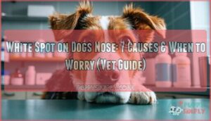 white spot on dogs nose