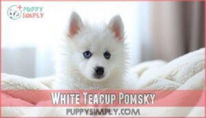 white teacup pomsky