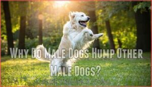 why do male dogs hump other male dogs