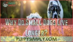 why do small dogs live longer