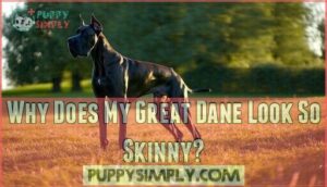 why does my great dane look so skinny