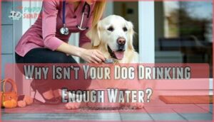 why isn’t your dog drinking enough water