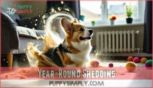year-round shedding
