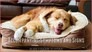 accompanying symptoms and signs