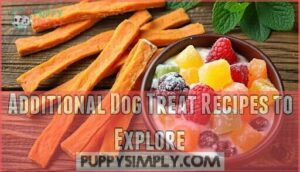 additional dog treat recipes to explore