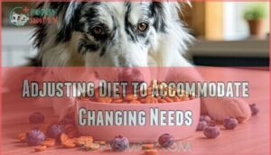 adjusting diet to accommodate changing needs