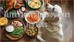 alternatives to snow crab for dogs