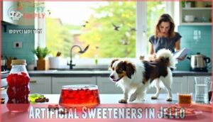 artificial sweeteners in jello