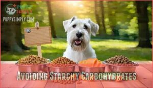 avoiding starchy carbohydrates